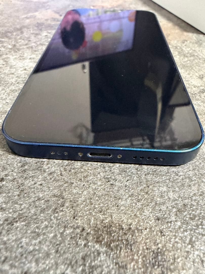 iPhone12本体 128GB青色 SIMフリー 付属品ありTORRASケース