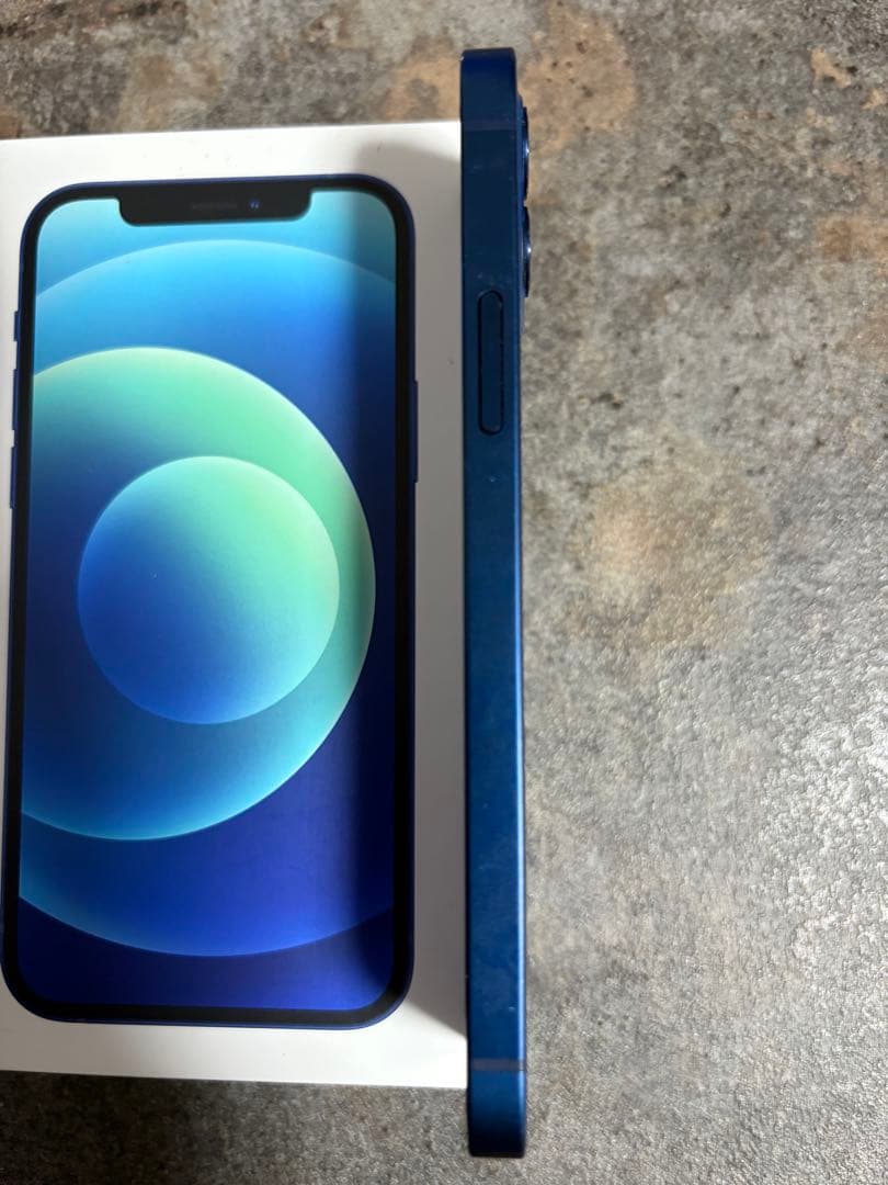 iPhone12本体 128GB青色 SIMフリー 付属品ありTORRASケース