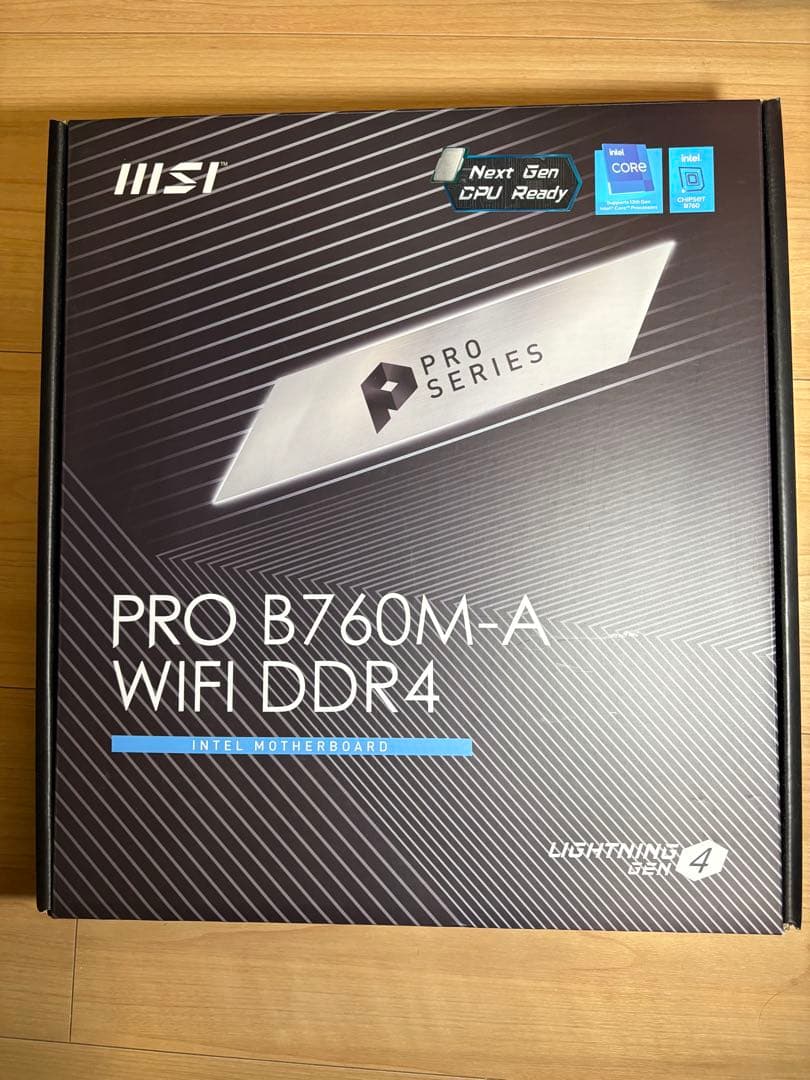 マザーボード MSI PRO B760M-A WIFI DDR4