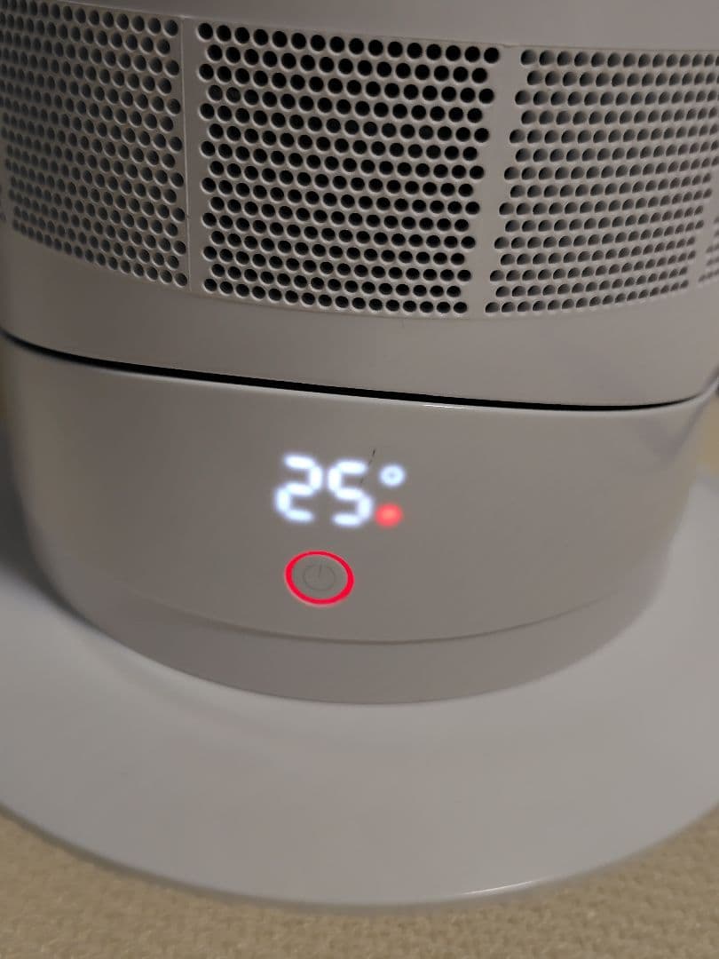 dyson　2024年製ダイソン　hot+cool　羽根なし扇風機暖房　AM09