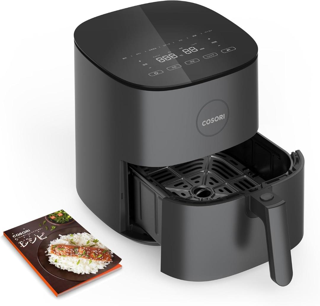 【開封済・未使用】COSORI ノンフライヤー 4,7L 大容量 揚げ物 電気