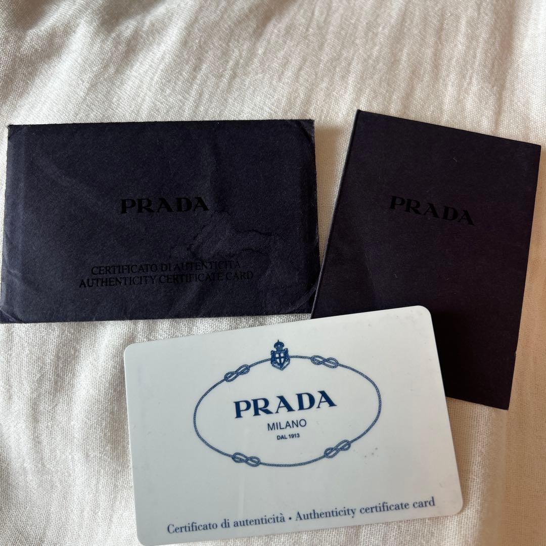 PRADA カナパ デニムトートバッグ