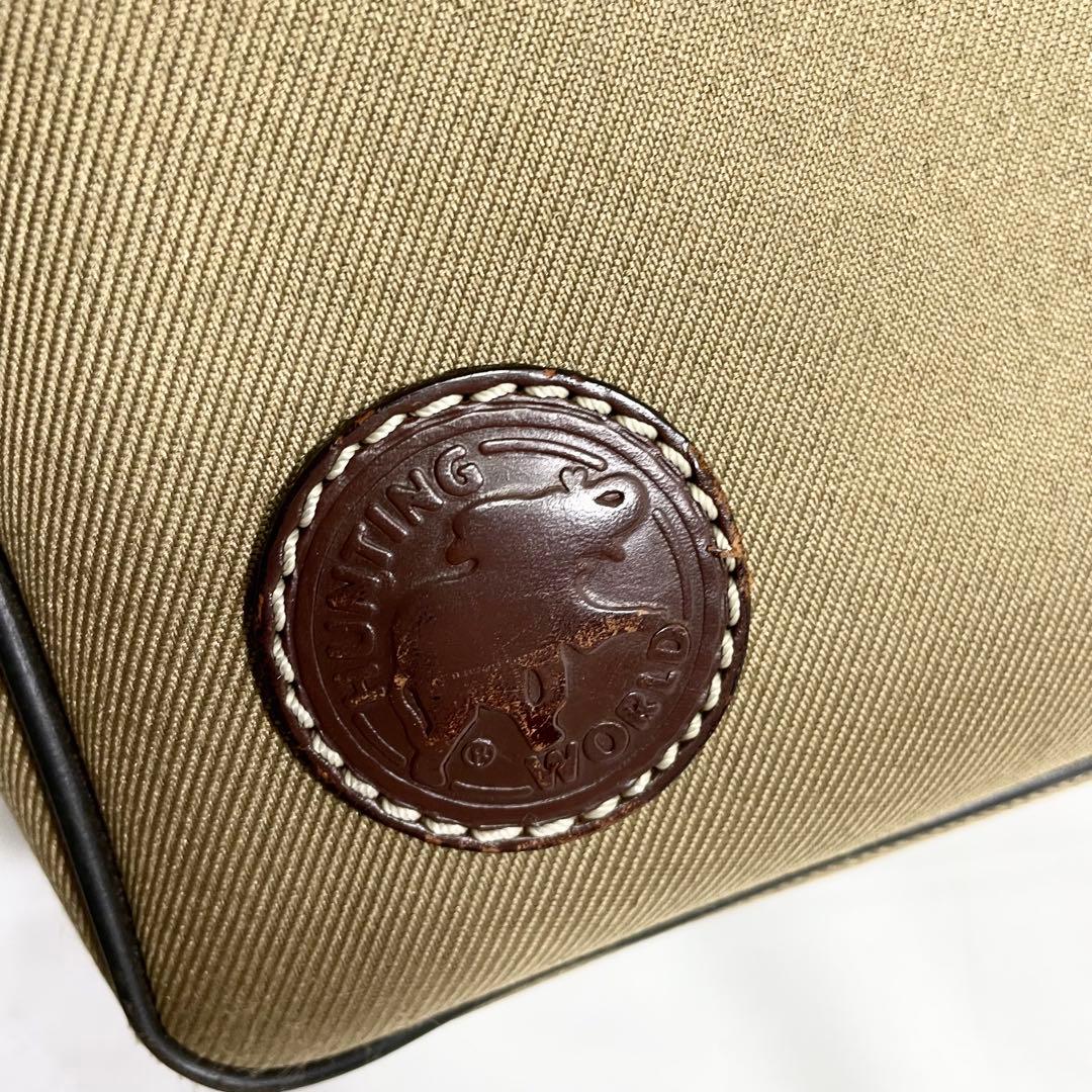 ハンティングワールド トートバッグ サファリトゥディ ロゴ 大容量 多機能 A4