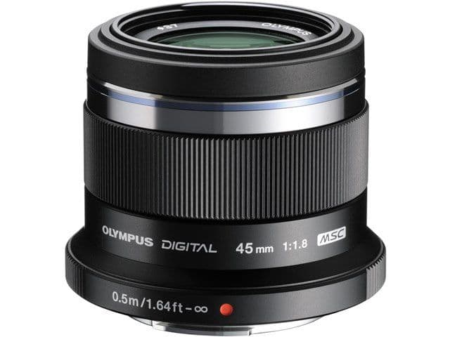 新品 オリンパス 45mm F1.8 ブラック 1年保証 キタムラ購入 送料無料