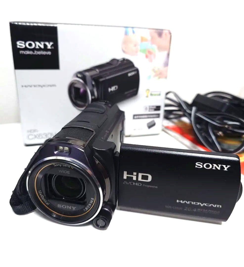 【箱付】SONY HDR-CX630V ビデオカメラ ソニー　ハンディカム