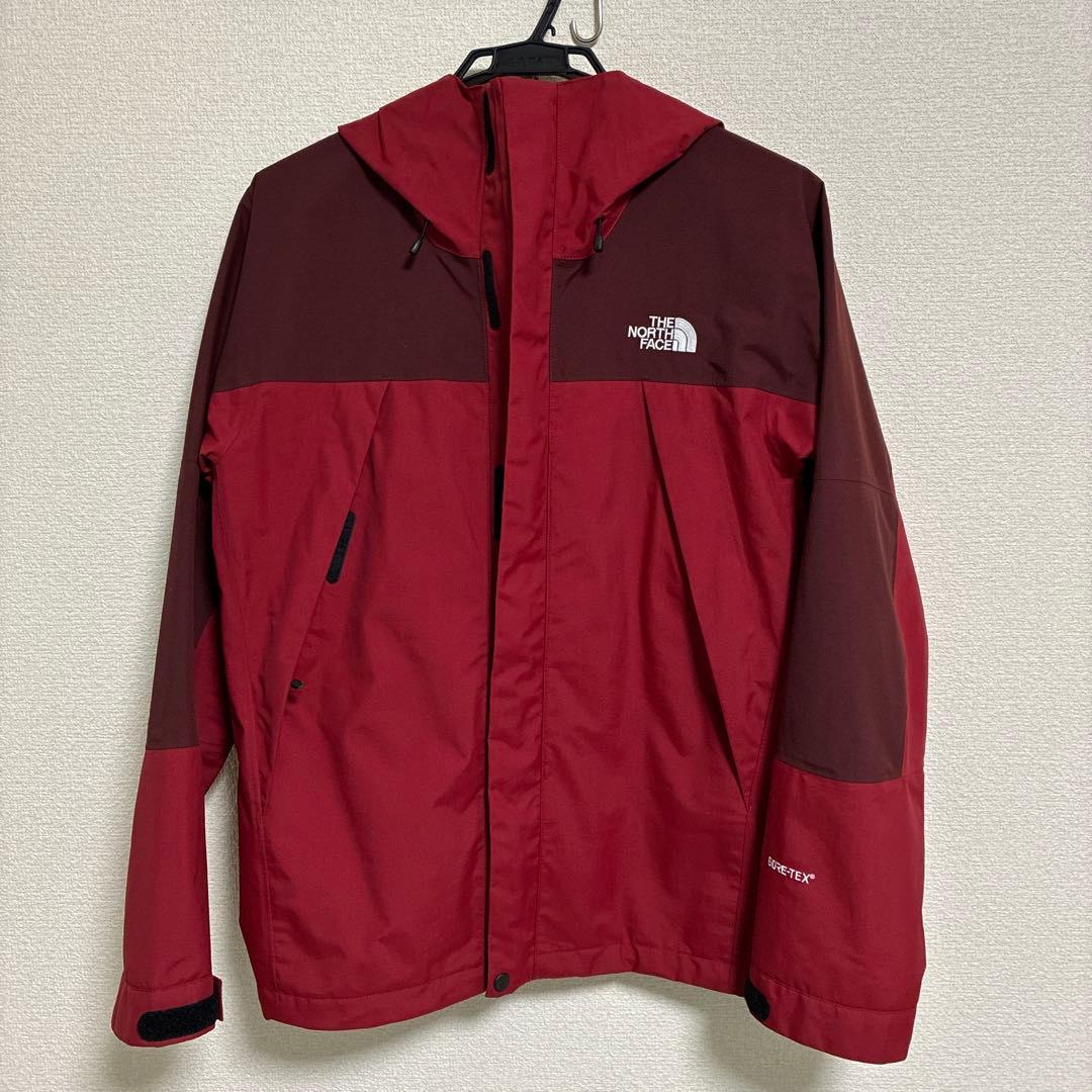 THE NORTH FACE GORE-TEX マウンテンパーカー 赤 Lサイズ