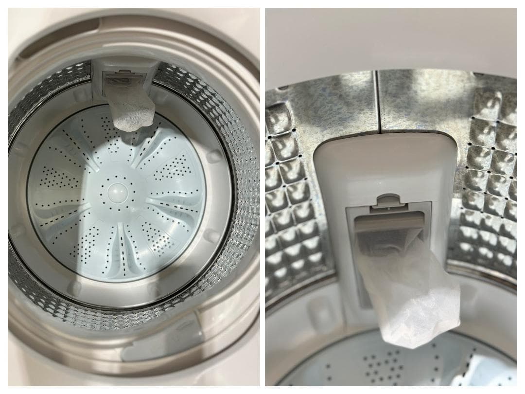 ■AQUA■全自動洗濯機　6kg　AQW-S6P-W　ホワイト　2023年製