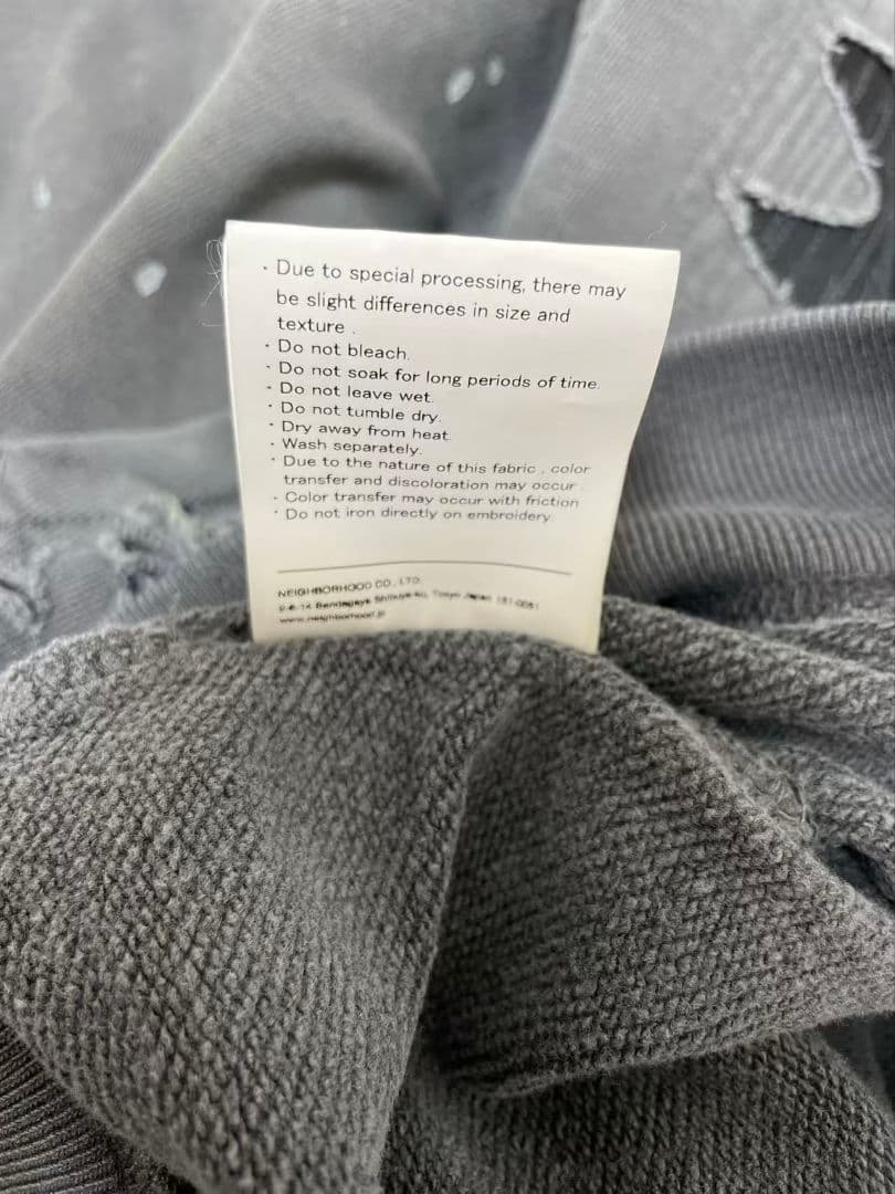 トップス NEIGHBORHOOD SAVAGE SWEAT PARKA LS