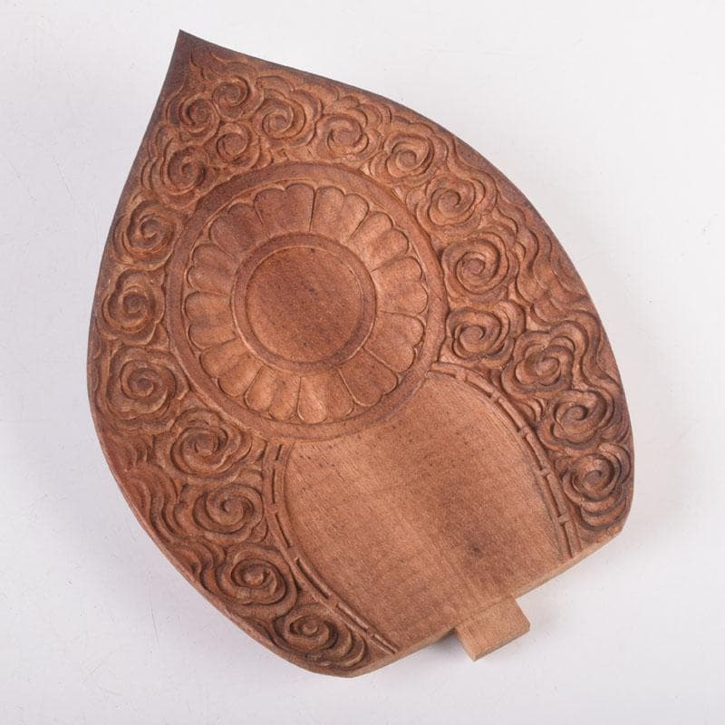 仏教美術　井波彫刻宗家　番匠屋刀　木彫　仏像　共箱　N　8371A