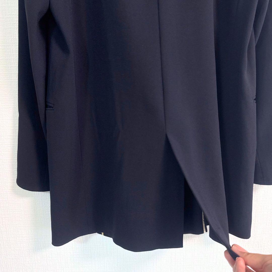 【美品】BEIGE, ノーカラージャケット テーパードパンツ セットアップ