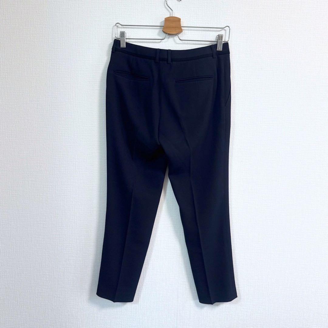 【美品】BEIGE, ノーカラージャケット テーパードパンツ セットアップ