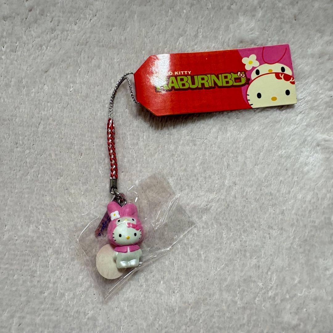 ご当地キティ　かぶりんぼ　マイメロディ　根付け　ストラップ　キーホルダーサンリオ