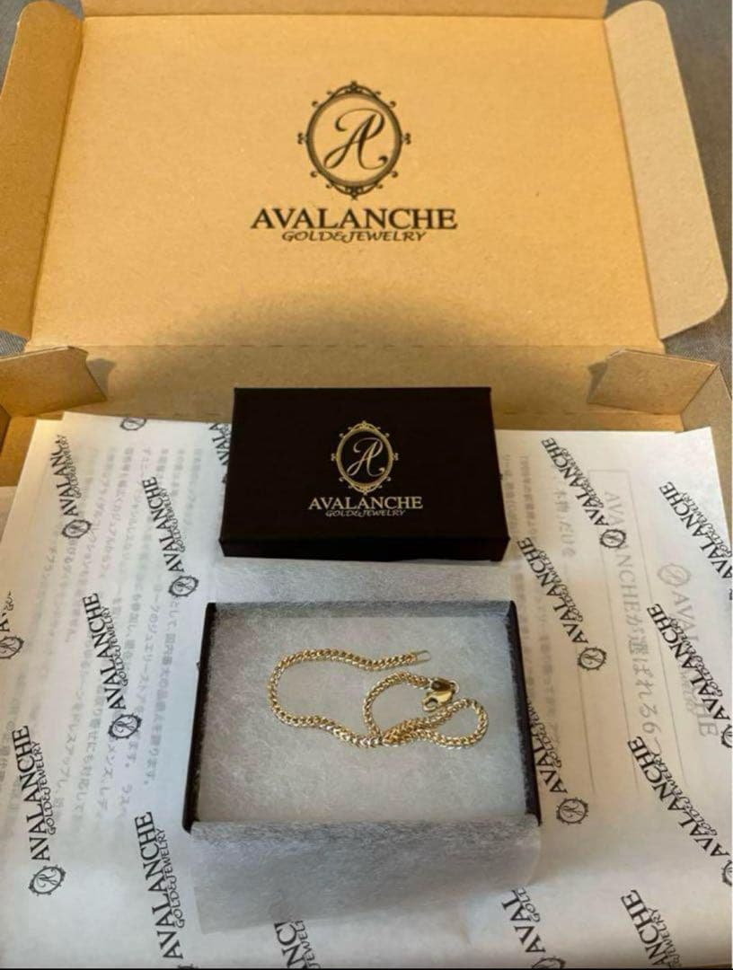 10K イエローゴールド フランクリンブレスレット 幅2.8mm 19cm