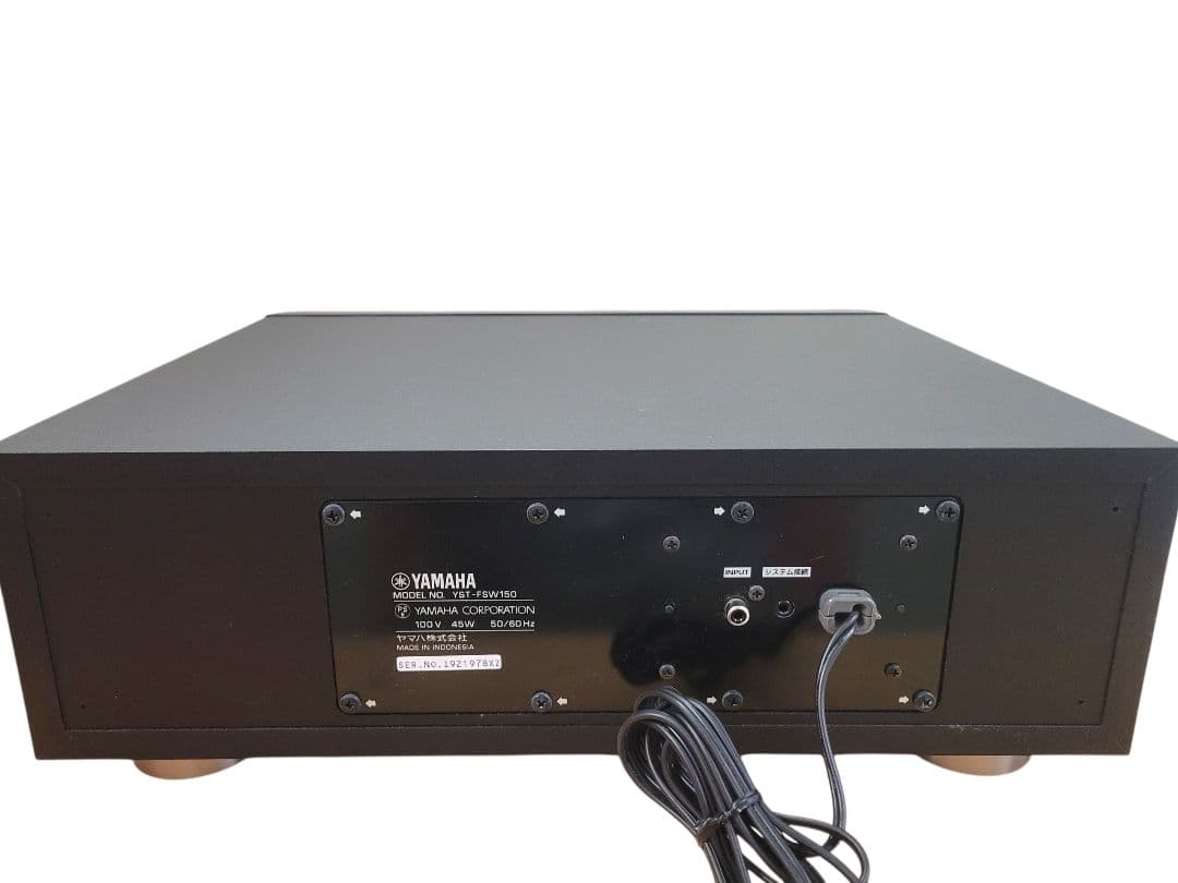 YAMAHA YST-FSW150 サブウーファー 動作確認済み ヤマハ 重低音