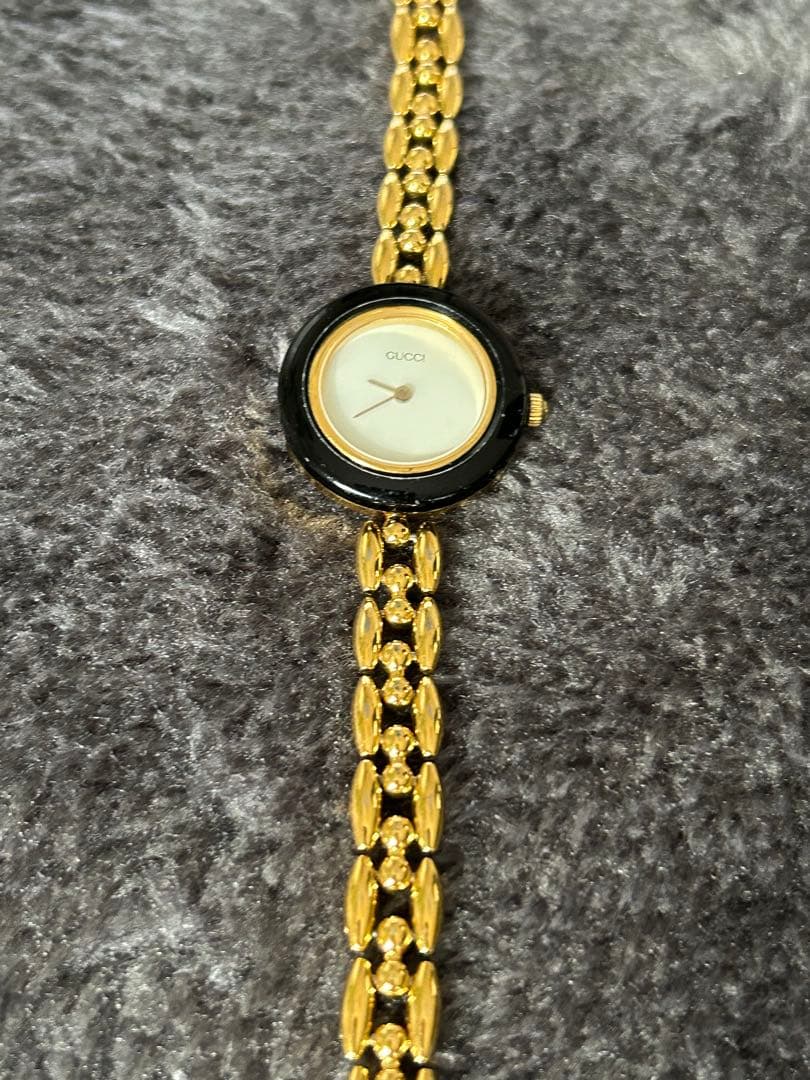 GUCCIにて稼動確認品 GUCCI グッチ 腕時計 チェンジベゼル