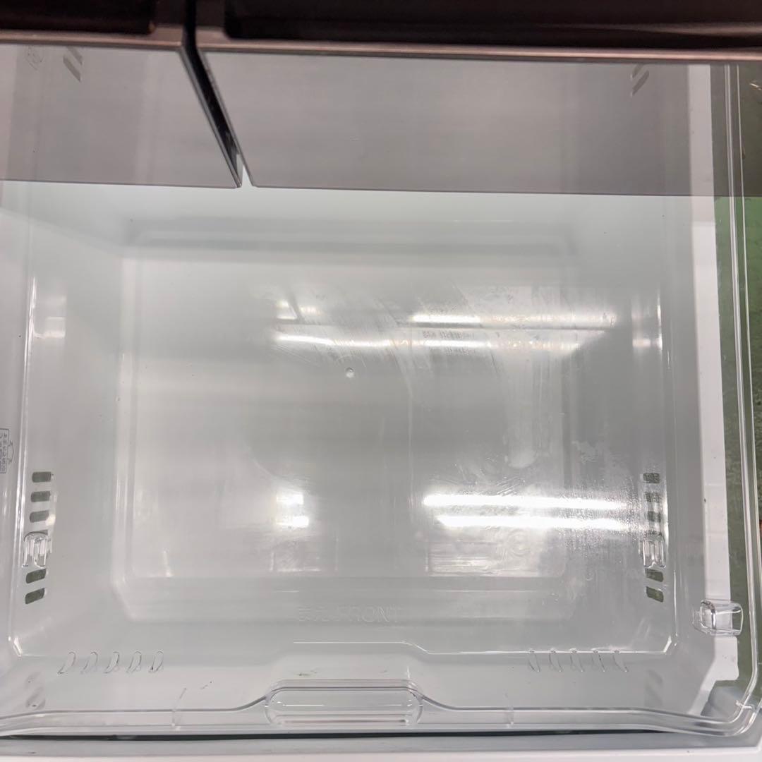 671 東芝　大型冷蔵庫　500L強　格安　右開き　自動製氷　5ドアガラスパネル