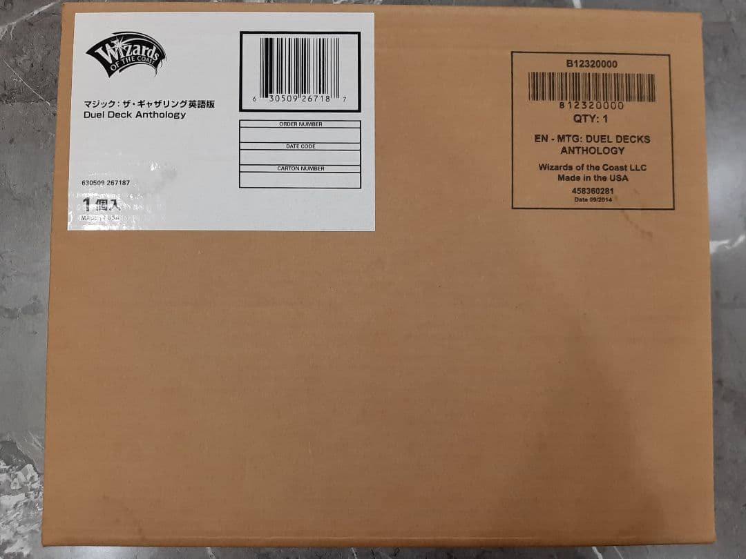 マジックザギャザリング　英語版　Duel Deck Anthology　未開封品
