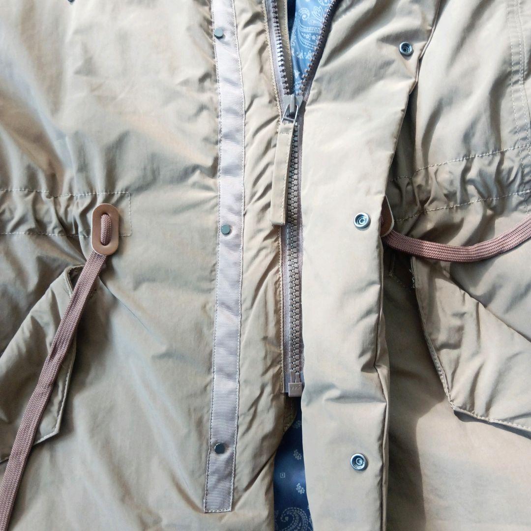 BEAMS LIGHTS / 小松マテーレ アライドダウン フーデッド コート