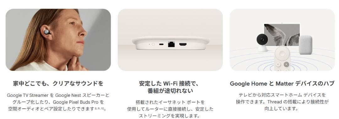 の*え様 Google TV Streamer（4K）