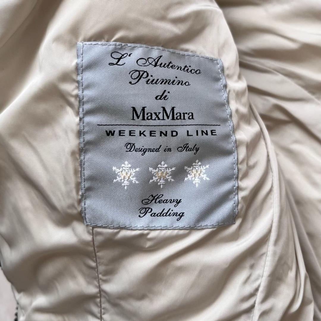 MaxMara ダウンジャケット　コート　フード　ファー　ベルト付き 42 L