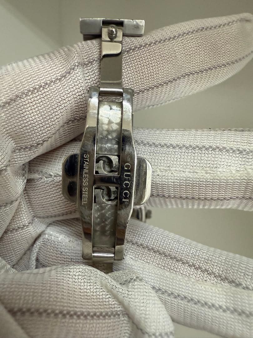 専用　GUCCI クォーツ腕時計 5500Lダイヤ11P　シルバー