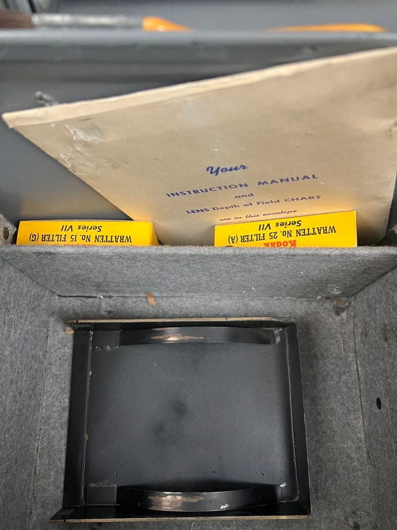 Super D Graflex 大判カメラ 自動露出機能付き