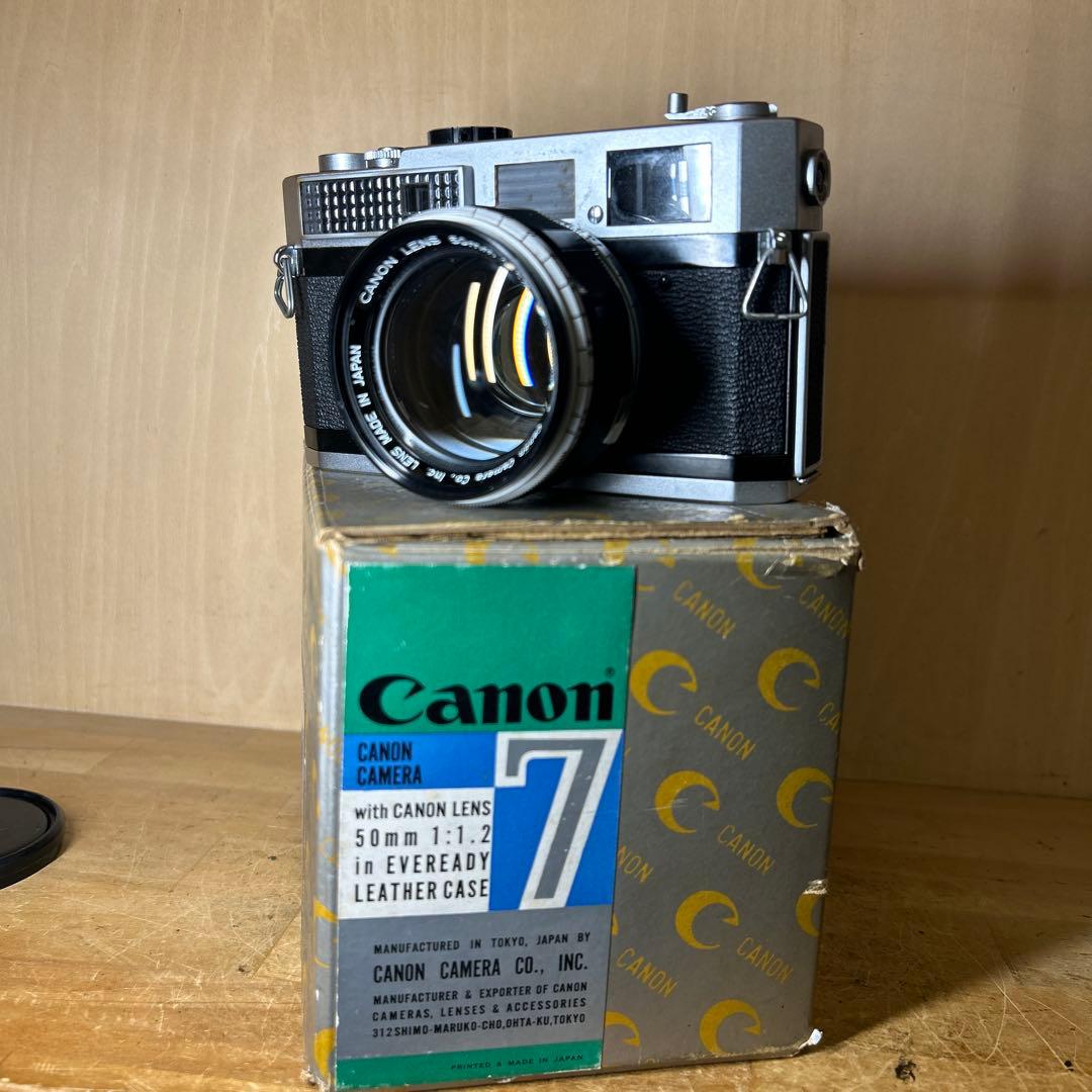 Canon Model 7+Canon Lens 50mm f1.2 完動美品￼