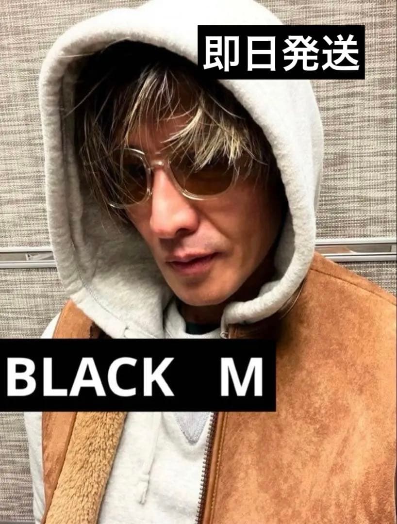 M GDC VEGAN MOUTON VEST 木村拓哉着用 キムタク 色違い