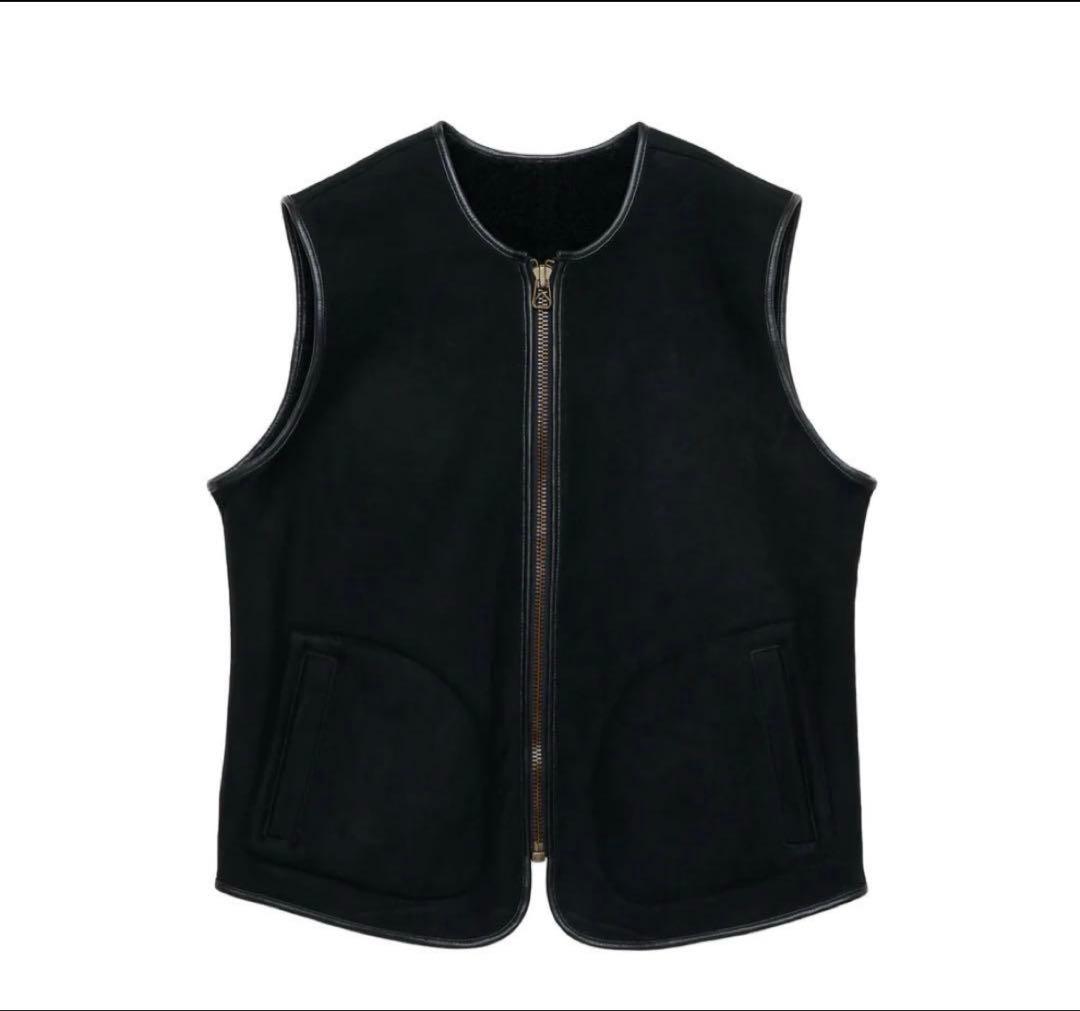 M GDC VEGAN MOUTON VEST 木村拓哉着用 キムタク 色違い