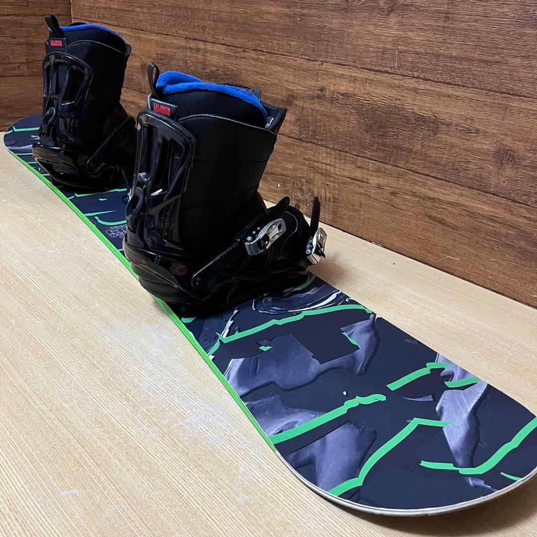 美品　イグニオ　ロシニョール 初心者オススメ　メンズスノーボード4点　メンテ済み