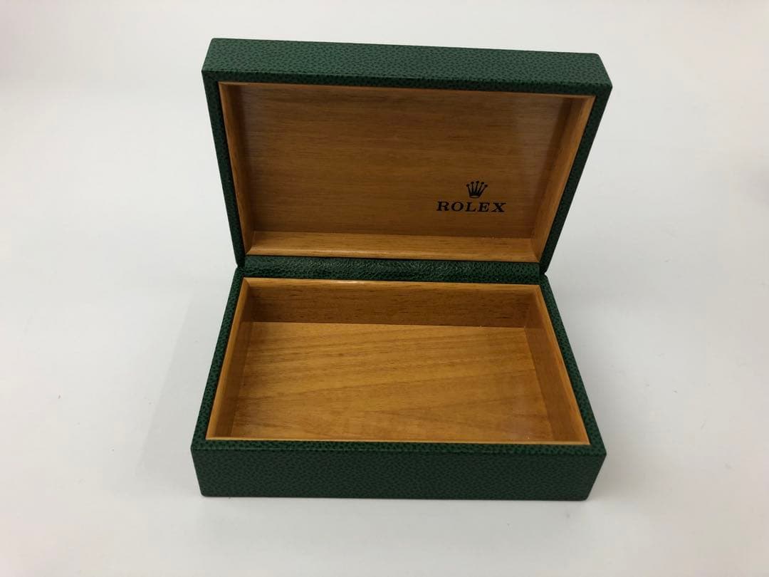 チ*認様 ロレックス　空き箱　外箱　内箱　小冊子　カードケース　グリーン