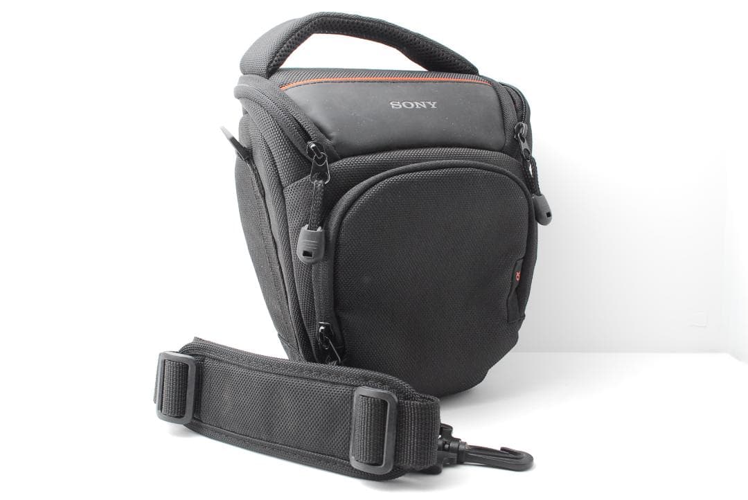 【美品　ダブルレンズ】SONY α37　スマホ転送　カメラバッグ　望遠レンズ