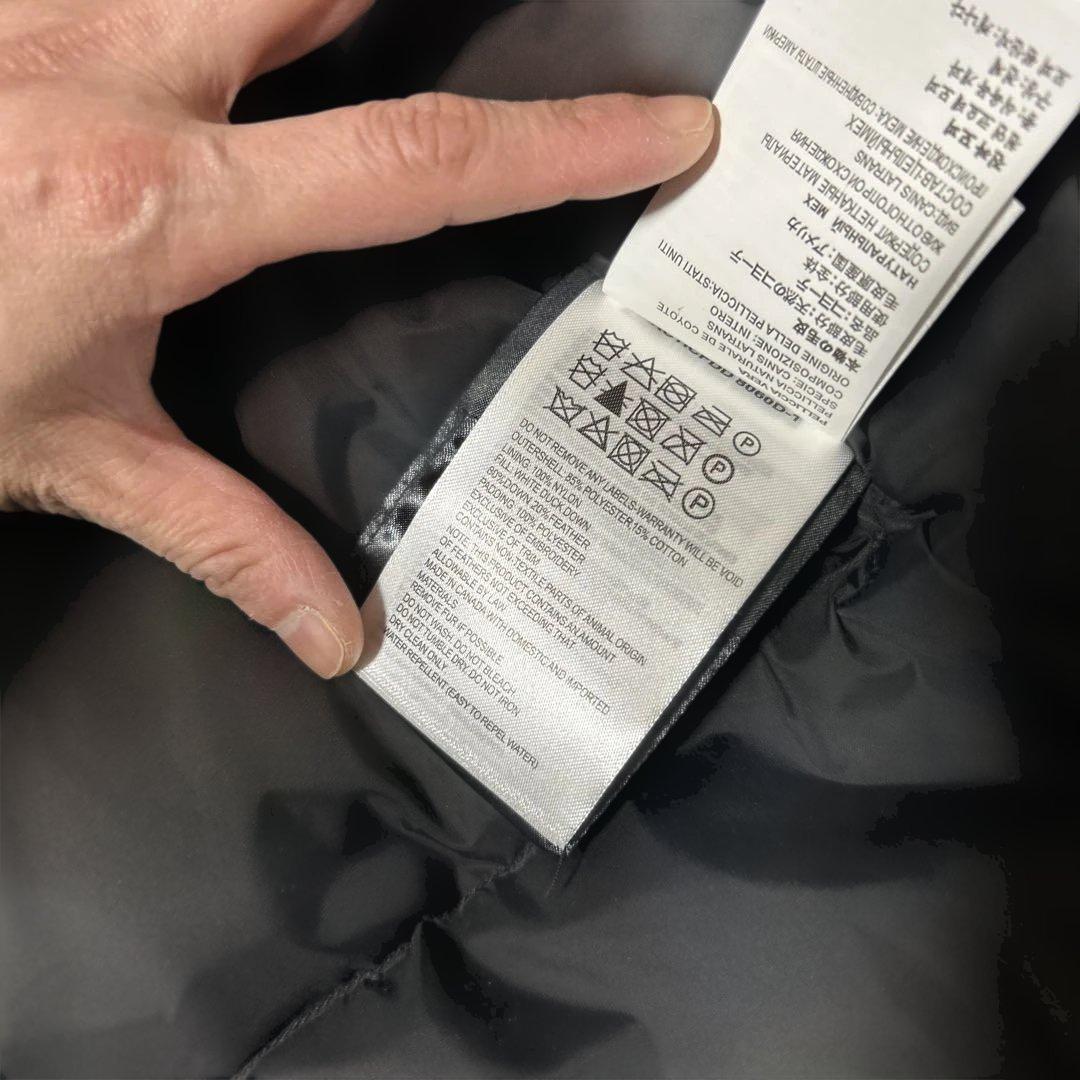 カナダグース　ダウンジャケット　Mサイズ　ブラック