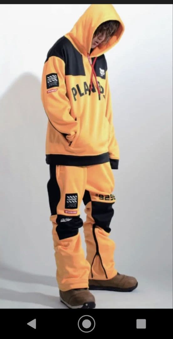 最終値引き【美品希少】人気マウンテンロックスターPLANB上下Mコラボ