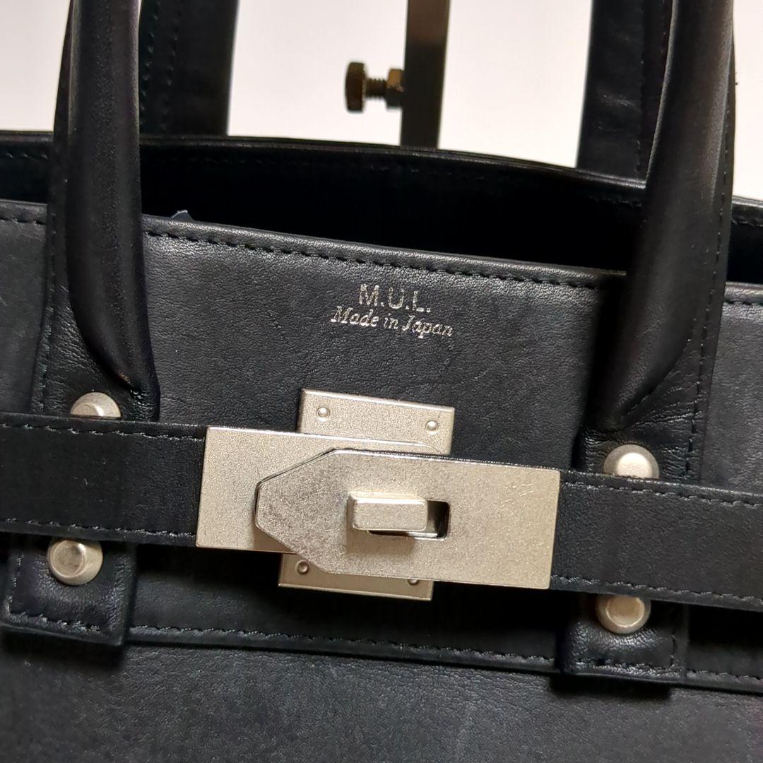 ✨美品✨M.U.L トートバッグ Stud Series Tote M ブラック