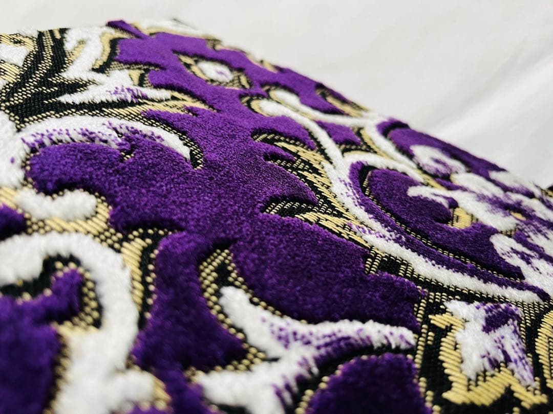 サイドカーテン　三角カーテン　金華山　トラック　華恋　パープル　中型　大型　紫