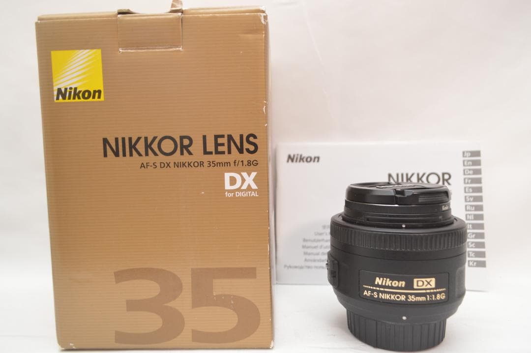 ✨未使用級✨ Nikon AF-S DX NIKKOR 35mm F1.8 G