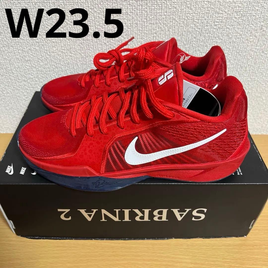 新品 SABRINA2 EP 赤 W 23.5cm