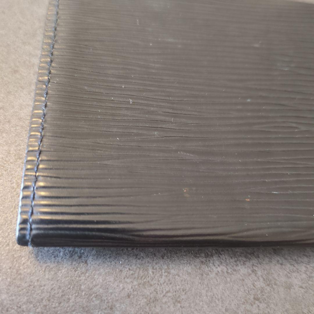 ト*う様 【LOUIS VUITTON】カルトドゥヴィジット エピ ノワール 名