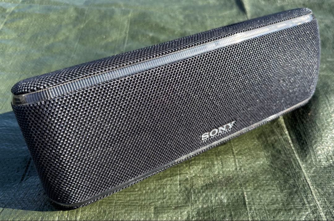 【中古】SONY BluetoothスピーカーXB41 ブラック　専用ケース付