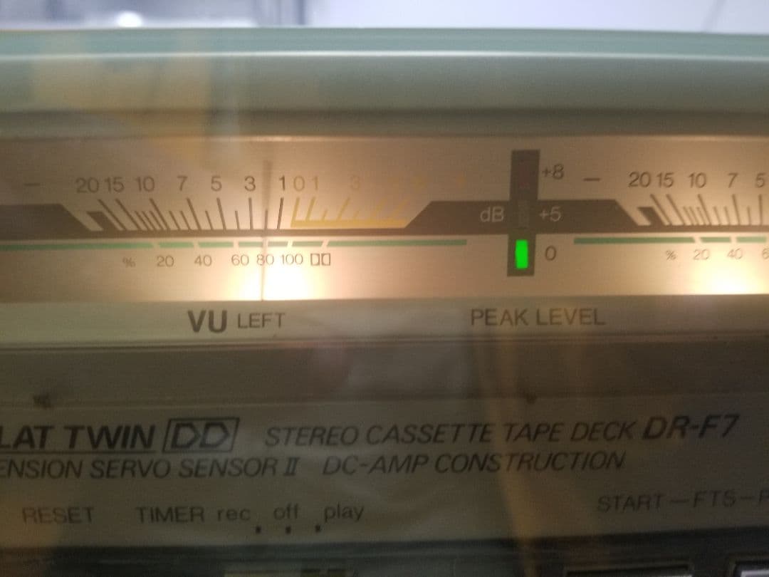DENON DR-F7 カセットテープデッキ 「メンテナンス整備済み」