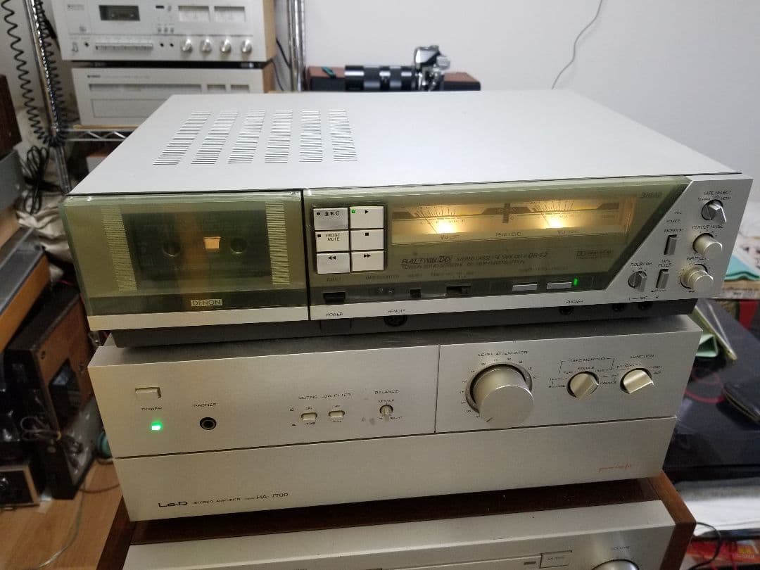 DENON DR-F7 カセットテープデッキ 「メンテナンス整備済み」
