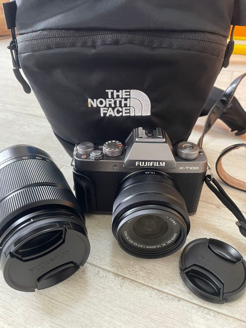 Fujifilm X-T100 ミラーレス一眼　ダークシルバー