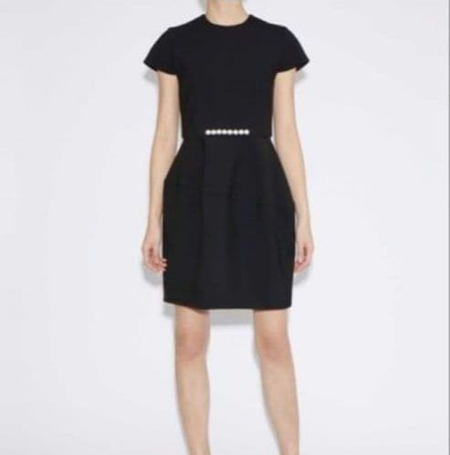 極美品✨YOKO CHAN ヨーコチャン パール バルーンワンピース ブラック