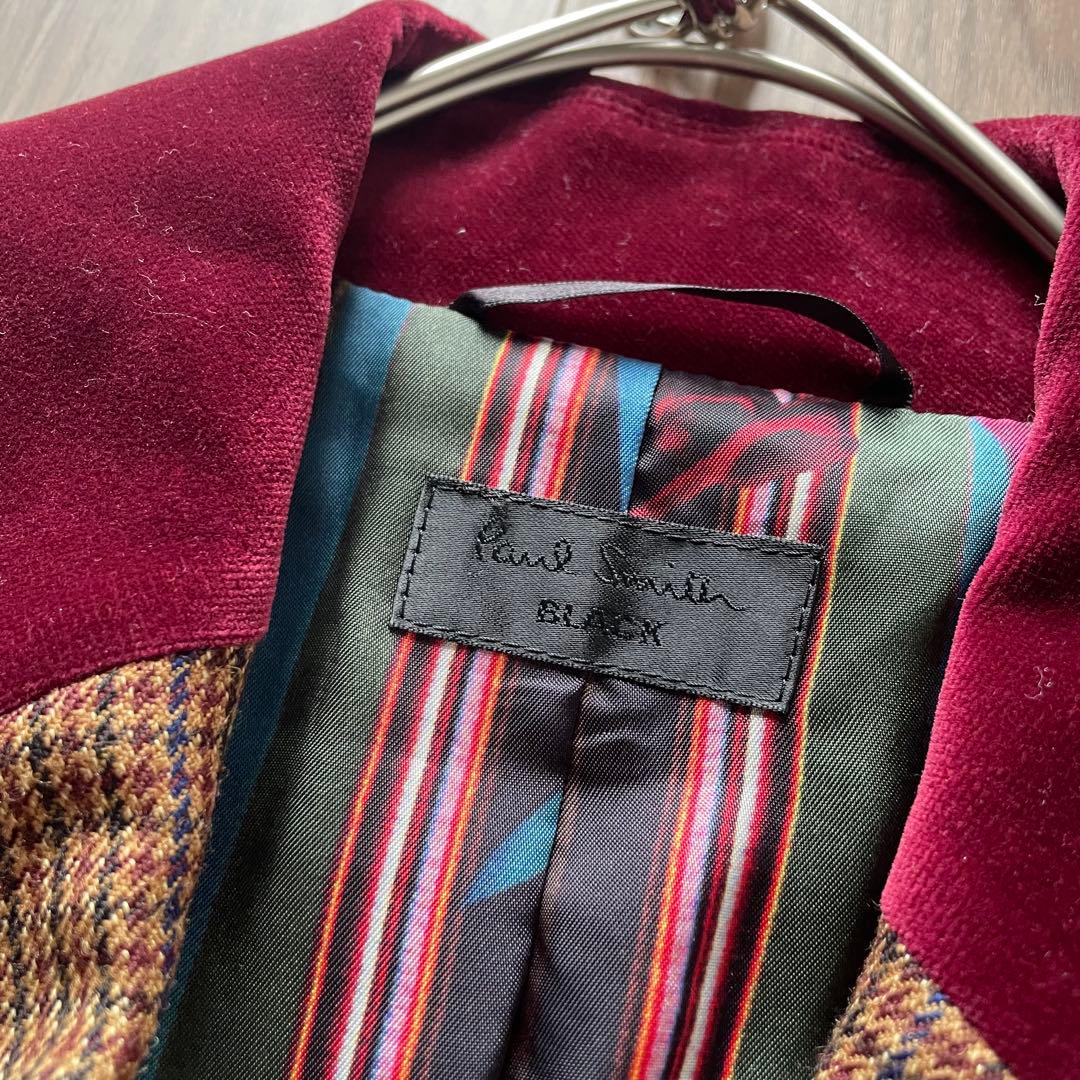 Paul Smith BLACK ポールスミス　千鳥格子　パンツセットアップ3B