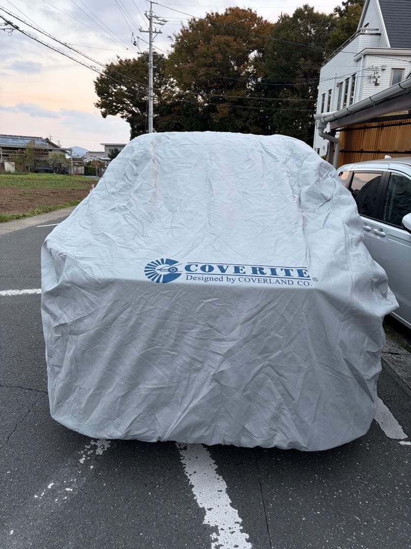 COVERLAND製トヨタ　アルファード、ベルファイア用車体カバー中古美品