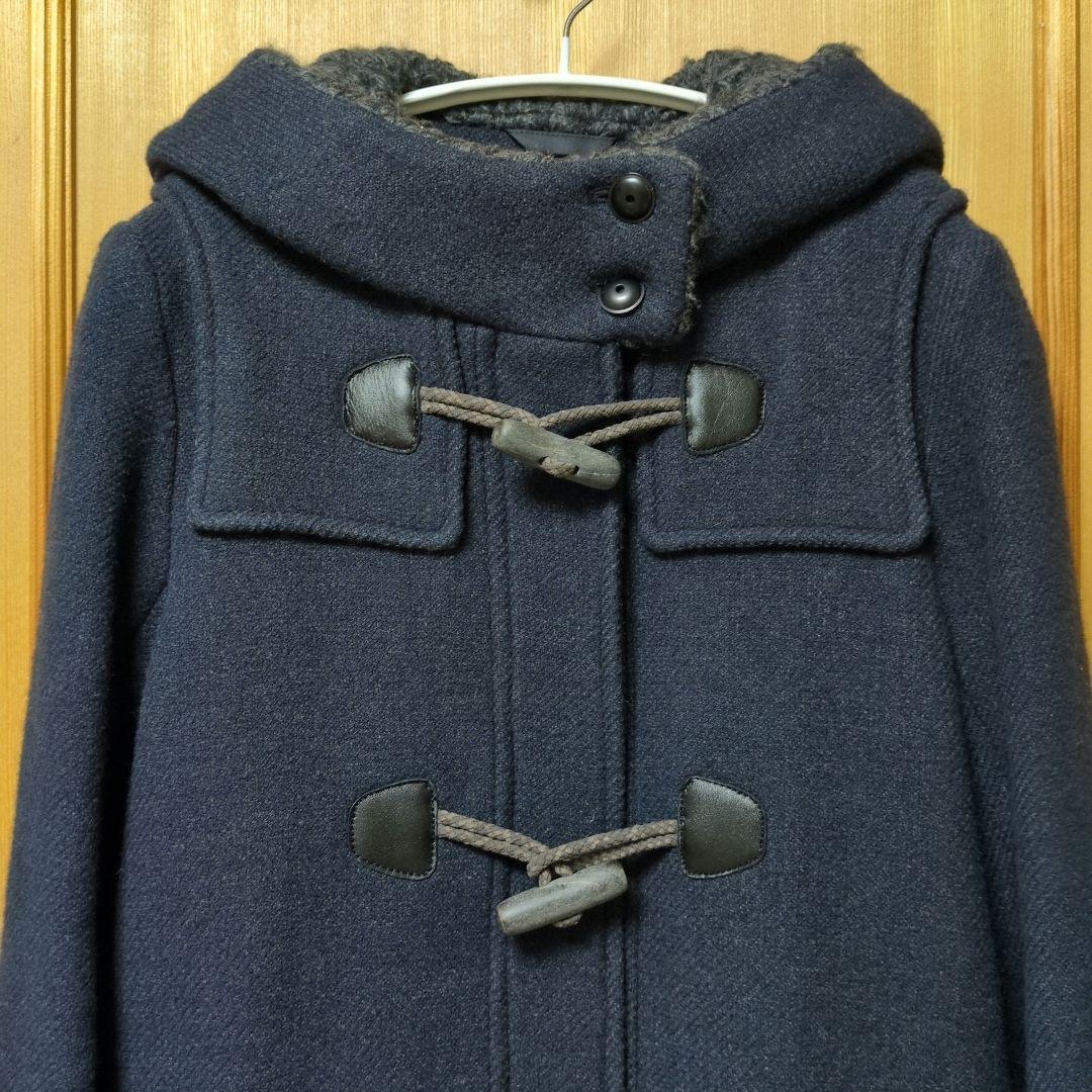 mina perhonenミナペルホネン nordic moss ネイビーコート