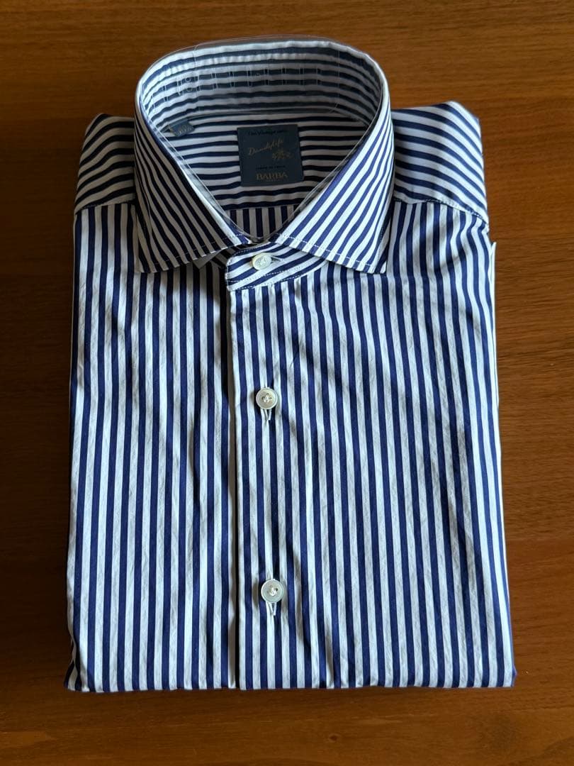 BARBA(バルバ)DANDY LIFE コットンロンドンストライプ サイズ40