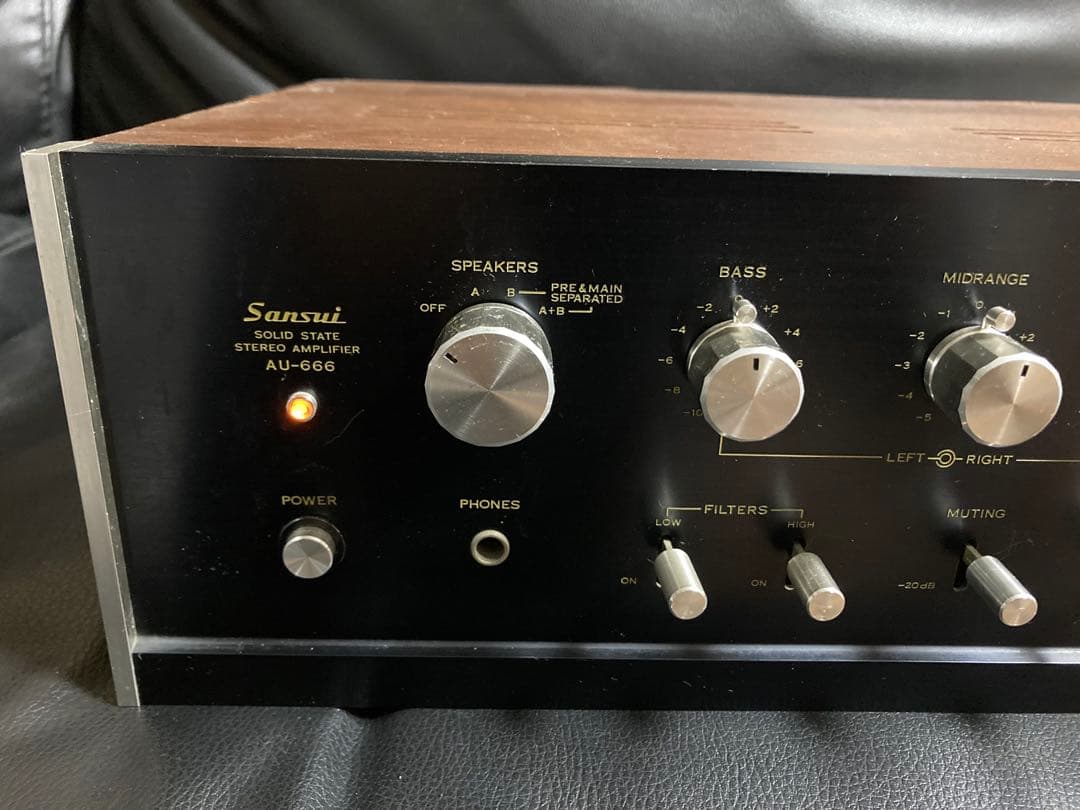 Sansui AU-666 山水プリメインアンプ