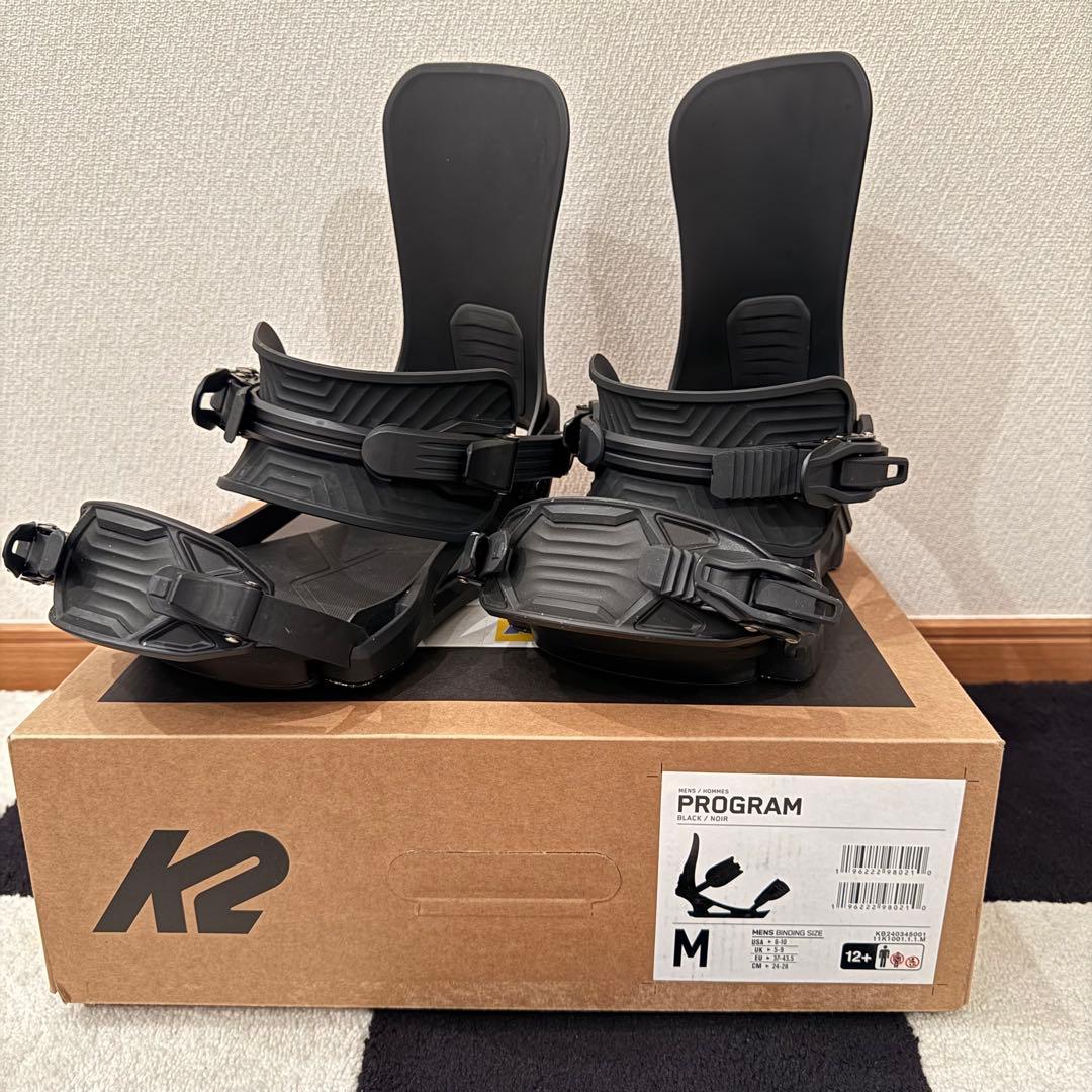 K2 PROGRAM ビンディング Mサイズ ブラック